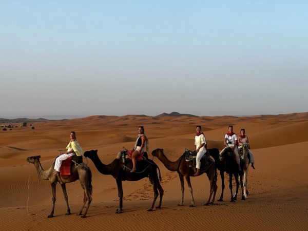 4 days Tour from Marrakech to Fes via Ramlia Village Merzouga Desert