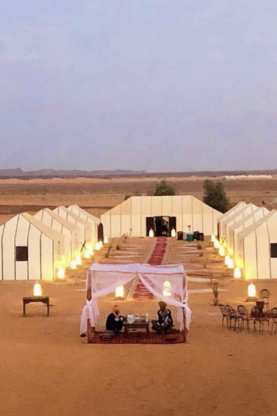 Camel Ride and Night in a Desert Camp from Fes