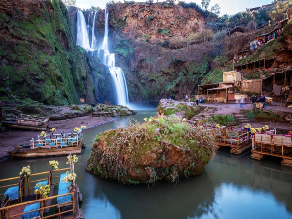 from marrakech to ouzoud waterfalls day tour